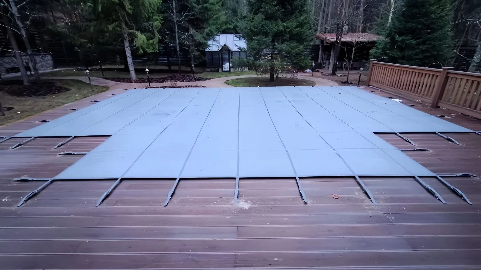 Покрывало для бассейна Laguna Cover Mesh в Октябрьском